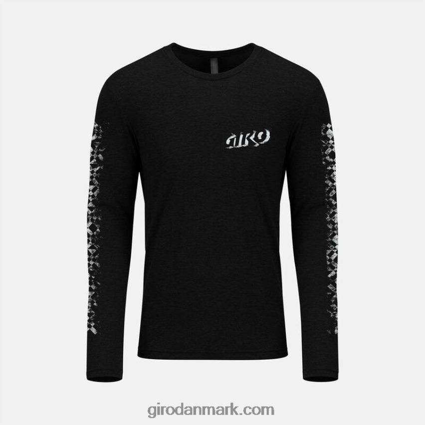 X4ZD8J246 Giro Mænd t-shirt - langærmet sort sintra