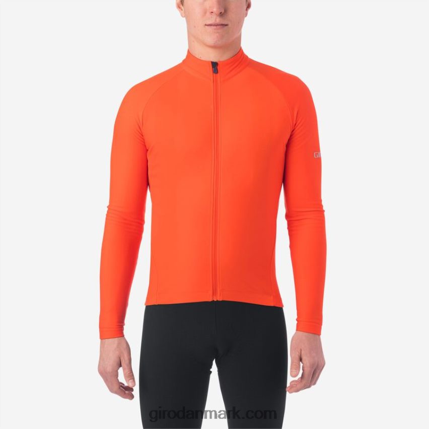X4ZD8J707 Giro Mænd chrono termisk ls jersey vermillion