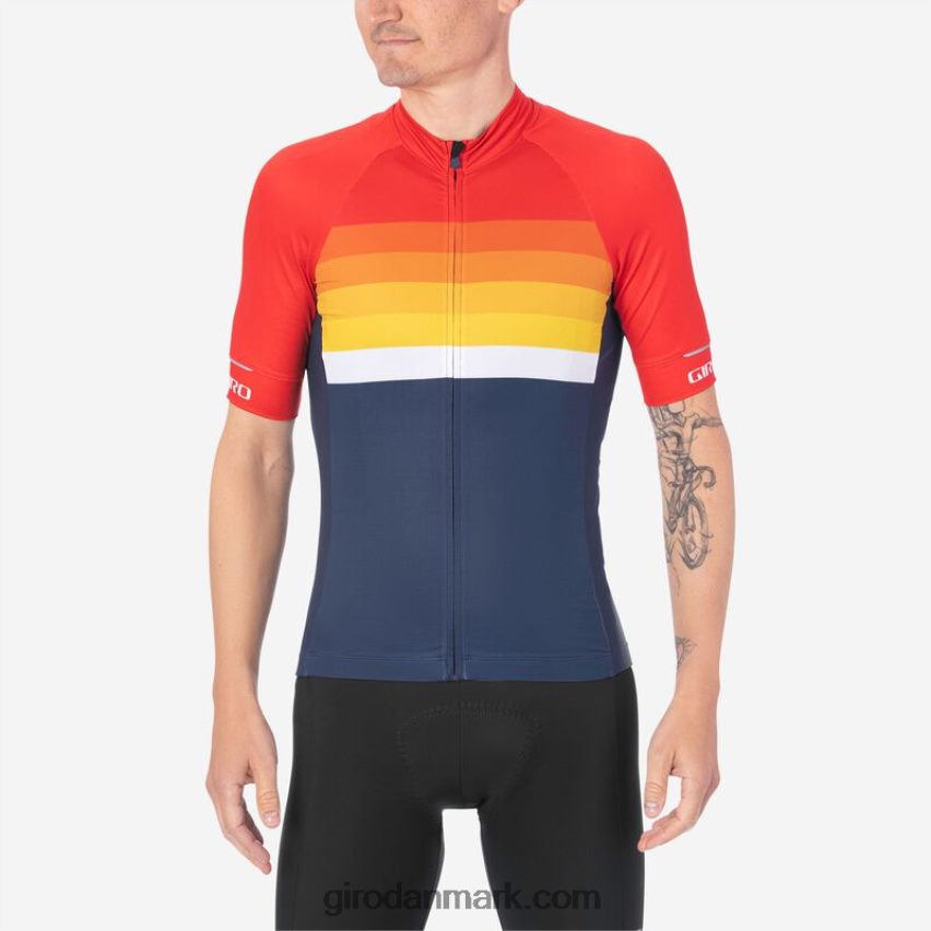 X4ZD8J710 Giro Mænd chrono ekspert trøje lys rød horisont