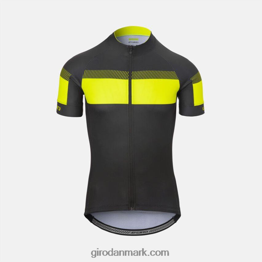 X4ZD8J723 Giro Mænd chrono sportstrøje sort/højlys gul sprint