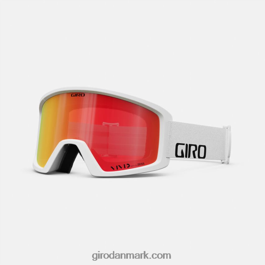 X4ZD8J1081 Giro Mænd blok goggle hvidt ordmærke
