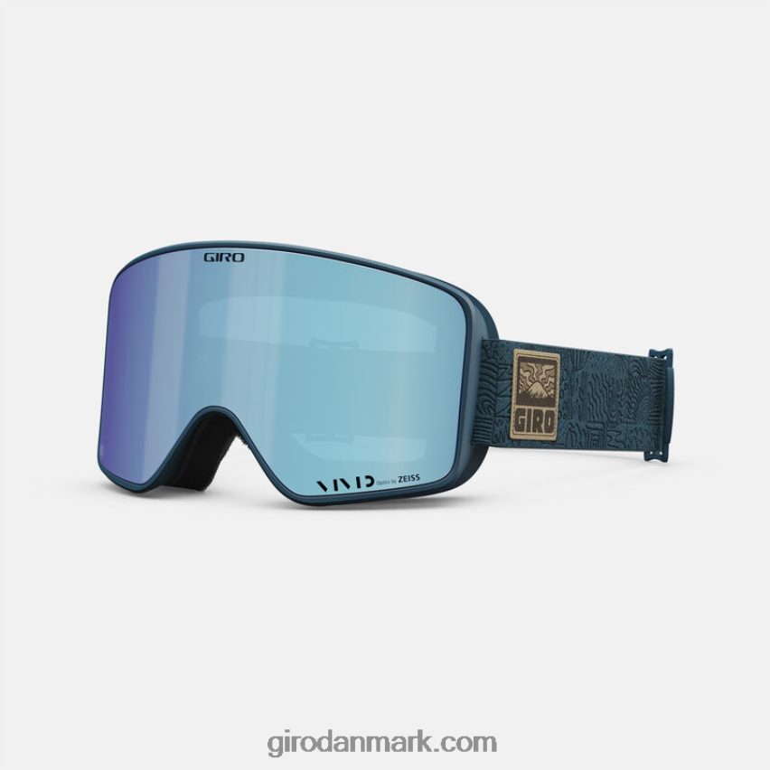 X4ZD8J343 Giro Mænd metodebrille havn blå eventyrgitter