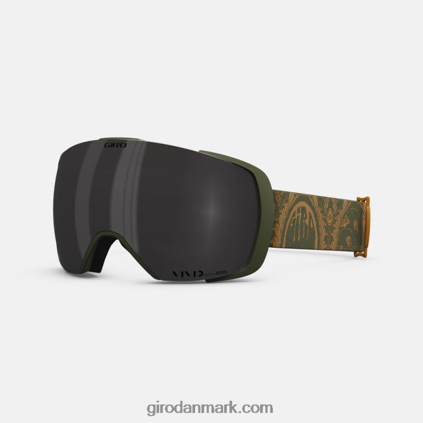 X4ZD8J371 Giro Mænd kontakt goggle spor grøn filmore sol