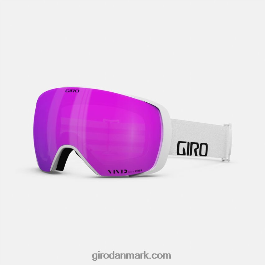 X4ZD8J372 Giro Mænd kontakt goggle hvidt ordmærke