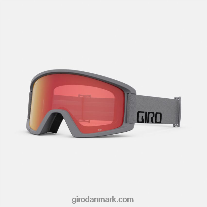 X4ZD8J455 Giro Mænd semi goggle gråt ordmærke