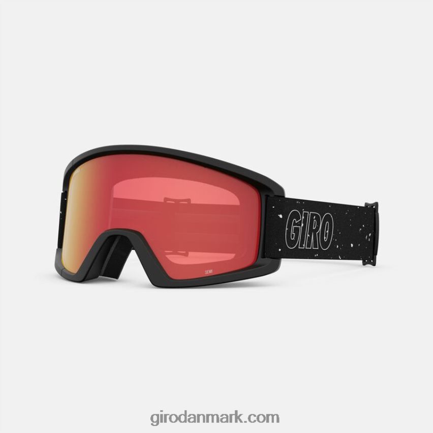 X4ZD8J63 Giro Mænd semi goggle sort glimmer