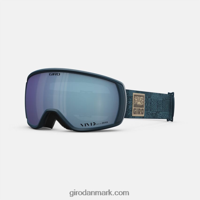 X4ZD8J648 Giro Mænd balancebrille havn blå eventyrgitter