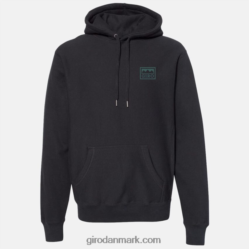 X4ZD8J204 Giro unisex logo hættetrøje sorte alper