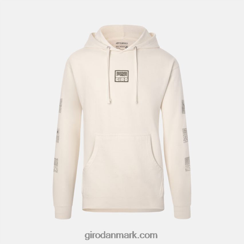 X4ZD8J966 Giro unisex logo hættetrøje fløde eventyr gitter