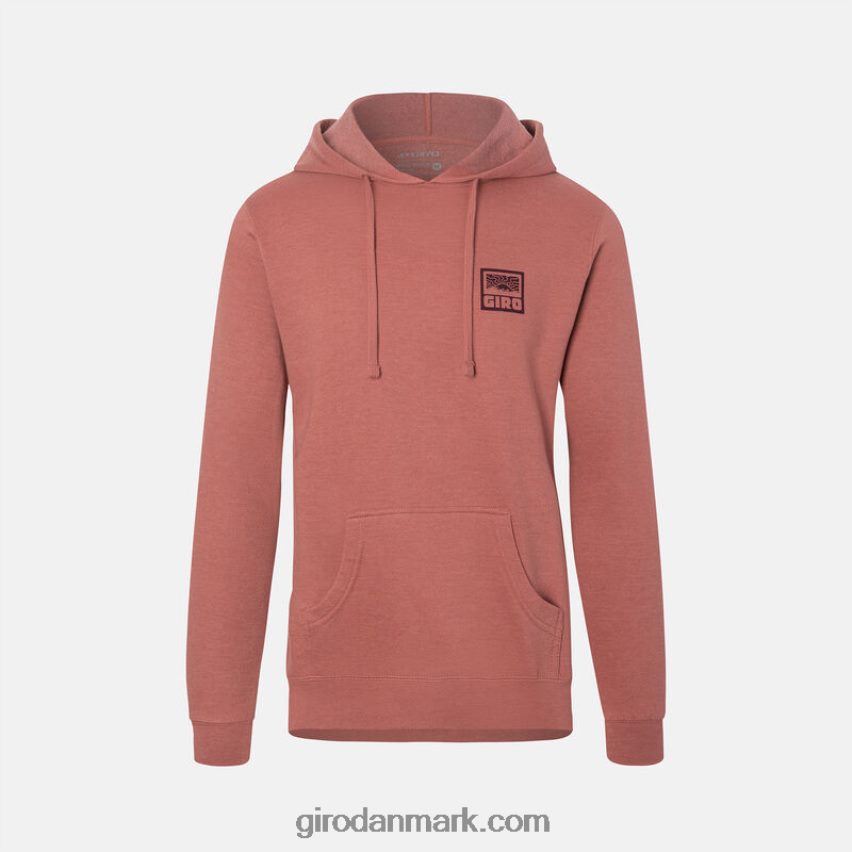 X4ZD8J967 Giro unisex logo hættetrøje lyserødt eventyrgitter