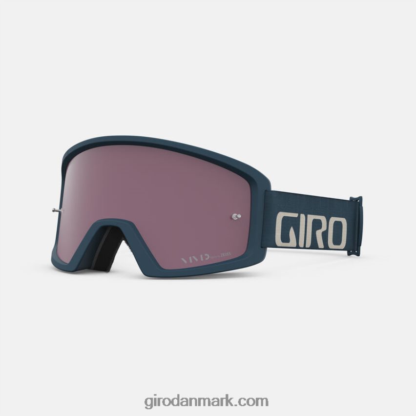 X4ZD8J1003 Giro unisex blok mtb goggle med levende linse havneblå/sandsten