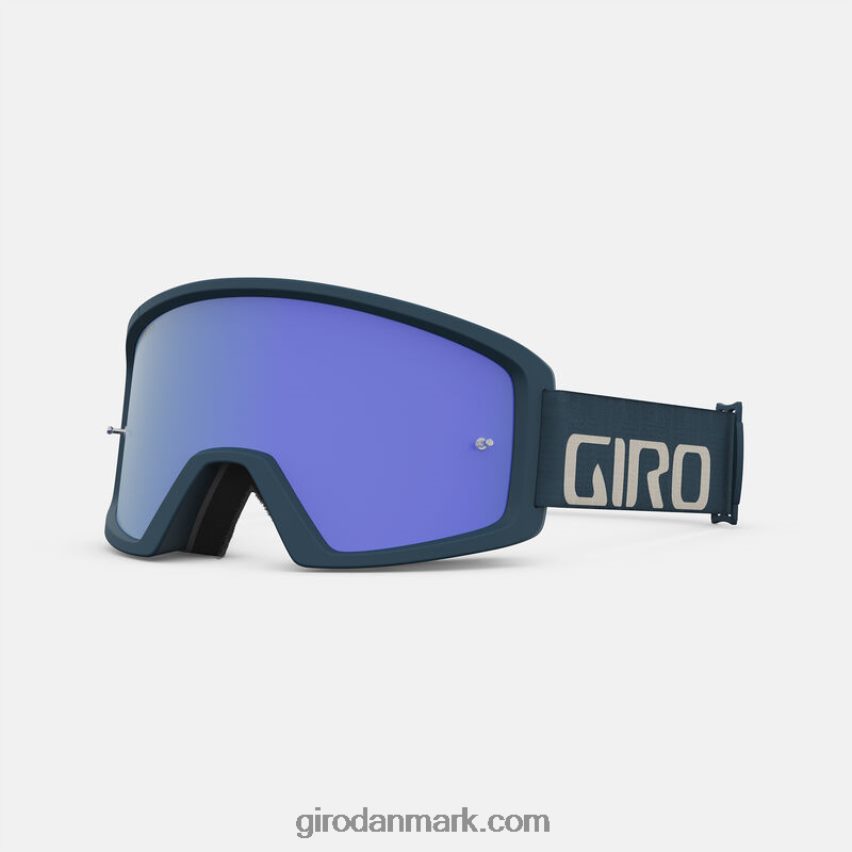 X4ZD8J1016 Giro unisex blok mtb goggle havneblå/sandsten