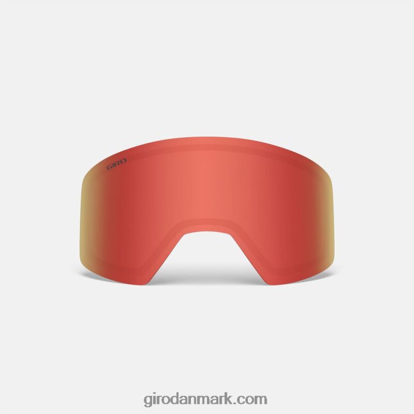 X4ZD8J1056 Giro unisex blok mtb brille udskiftningsobjektiv rav skarlagen
