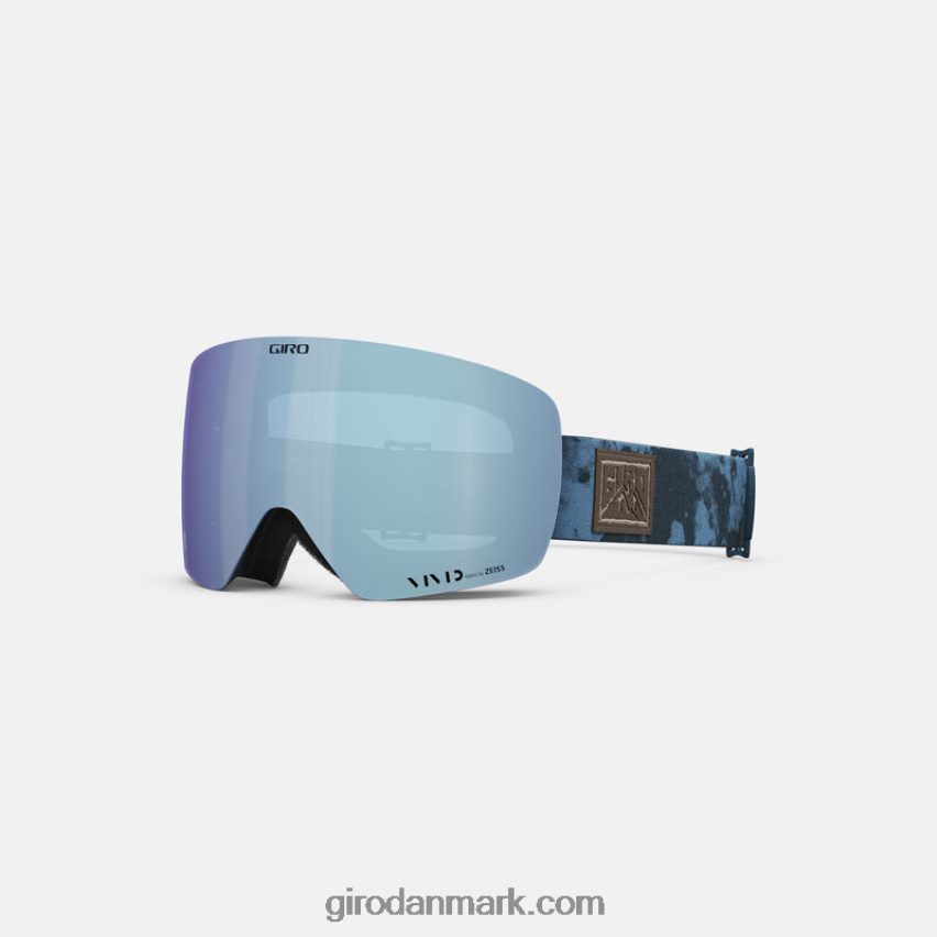 X4ZD8J198 Giro unisex contour rs asiatisk pasform goggle ano havn blå skystøv