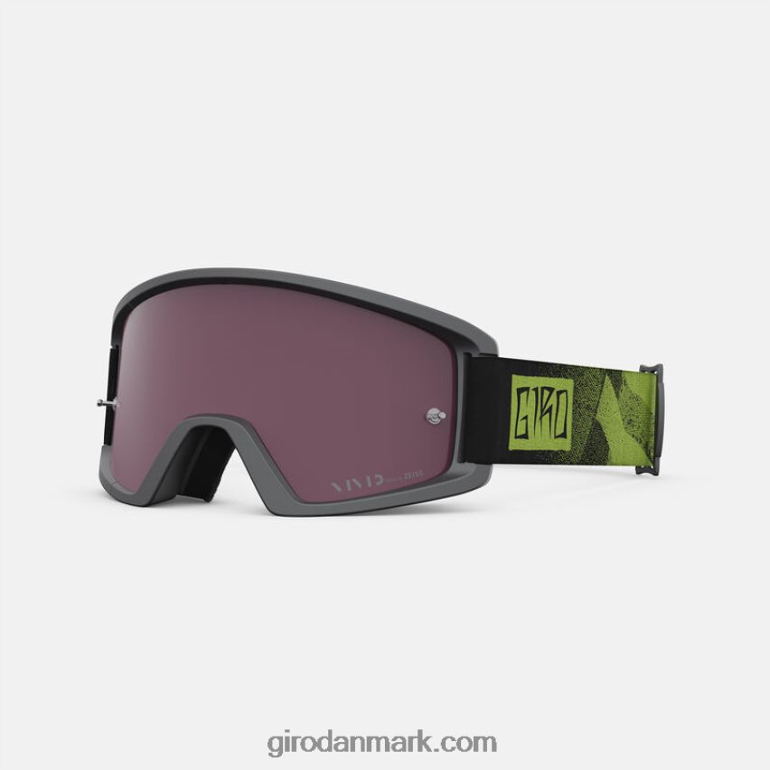 X4ZD8J216 Giro unisex tazz mtb-brille med levende linse sort/ano lime