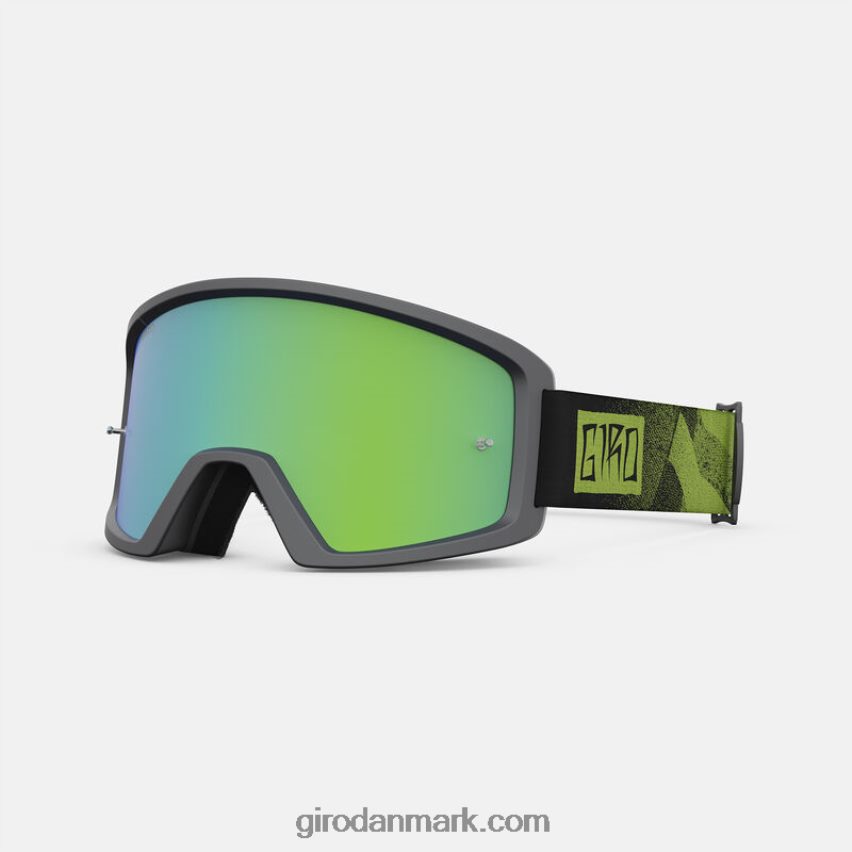 X4ZD8J228 Giro unisex blok mtb goggle sort/ano lime