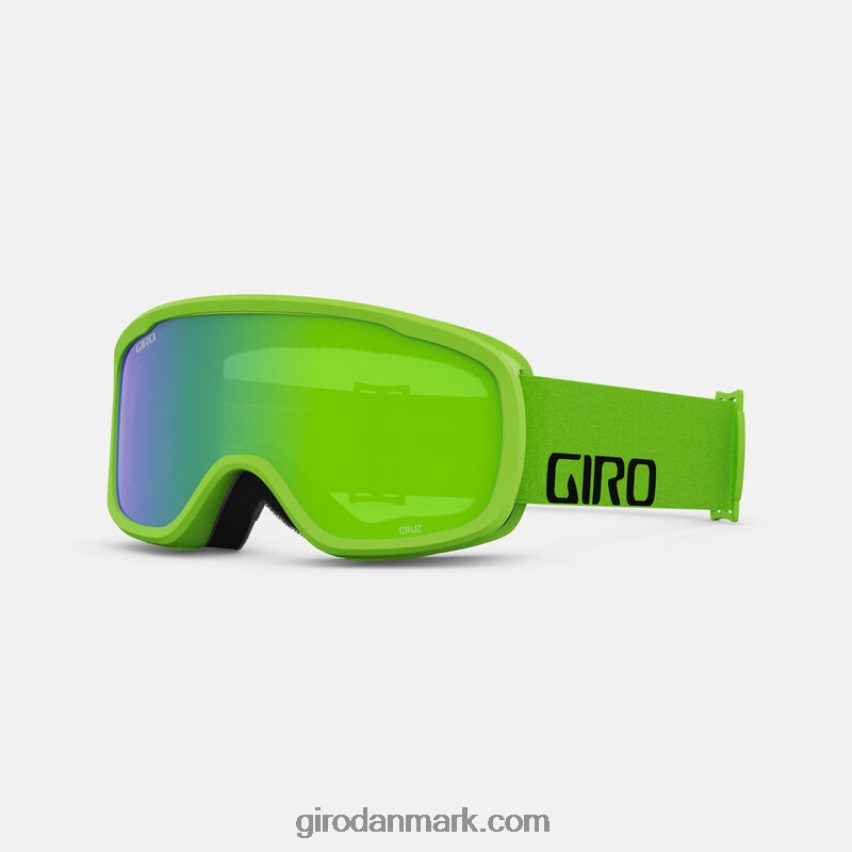 X4ZD8J926 Giro unisex cruz asiatisk pasform goggle lysegrønt ordmærke