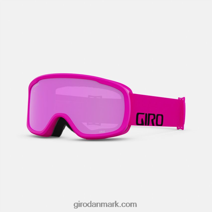 X4ZD8J927 Giro unisex cruz asiatisk pasform goggle lyserødt ordmærke