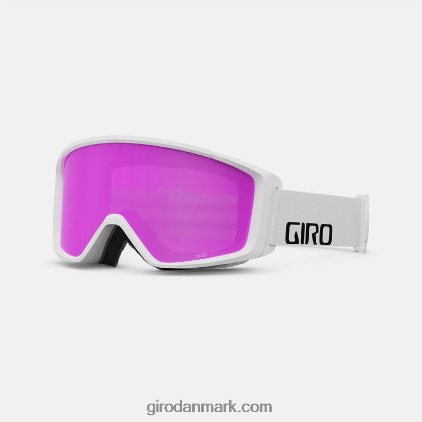 X4ZD8J932 Giro unisex index 2.0 asiatisk pasform goggle hvidt ordmærke