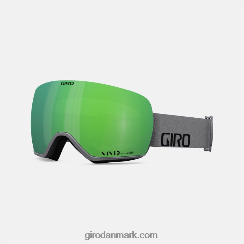 X4ZD8J934 Giro unisex artikel asiatisk pasform goggle gråt ordmærke