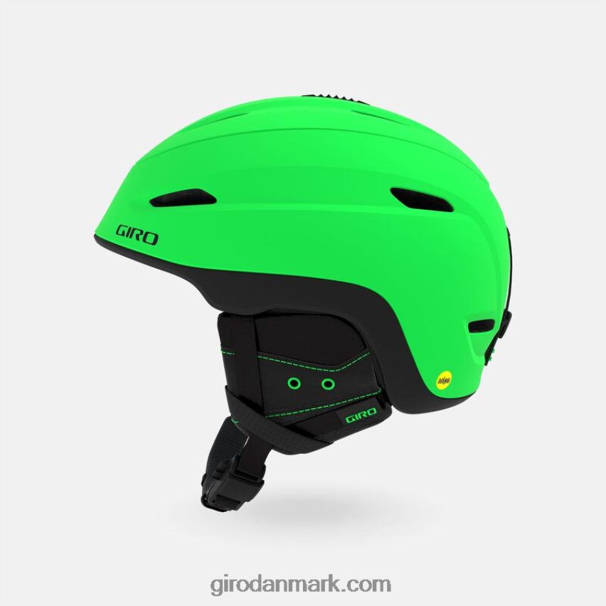X4ZD8J1050 Giro unisex zone mips hjelm mat lysegrøn