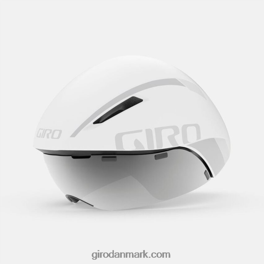 X4ZD8J312 Giro unisex aerohead mips hjelm mat hvid/sølv