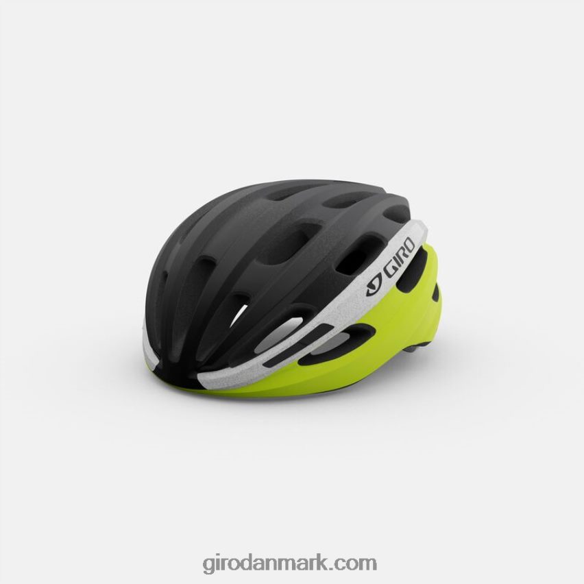 X4ZD8J559 Giro unisex isode mips hjelm mat sort falmer/fremhæv gul