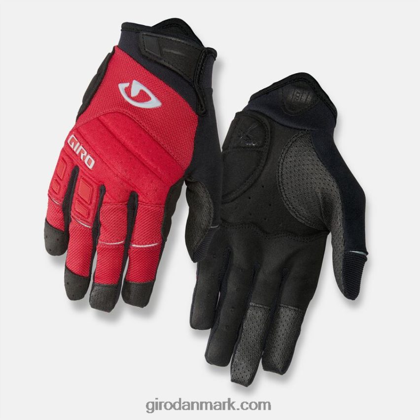 X4ZD8J1088 Giro unisex xen handske mørkerød/sort/grå