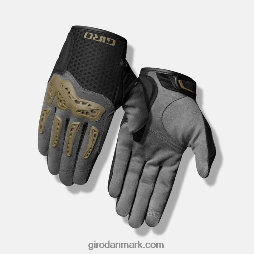X4ZD8J152 Giro unisex gnar handske mørk skygge/stigrøn