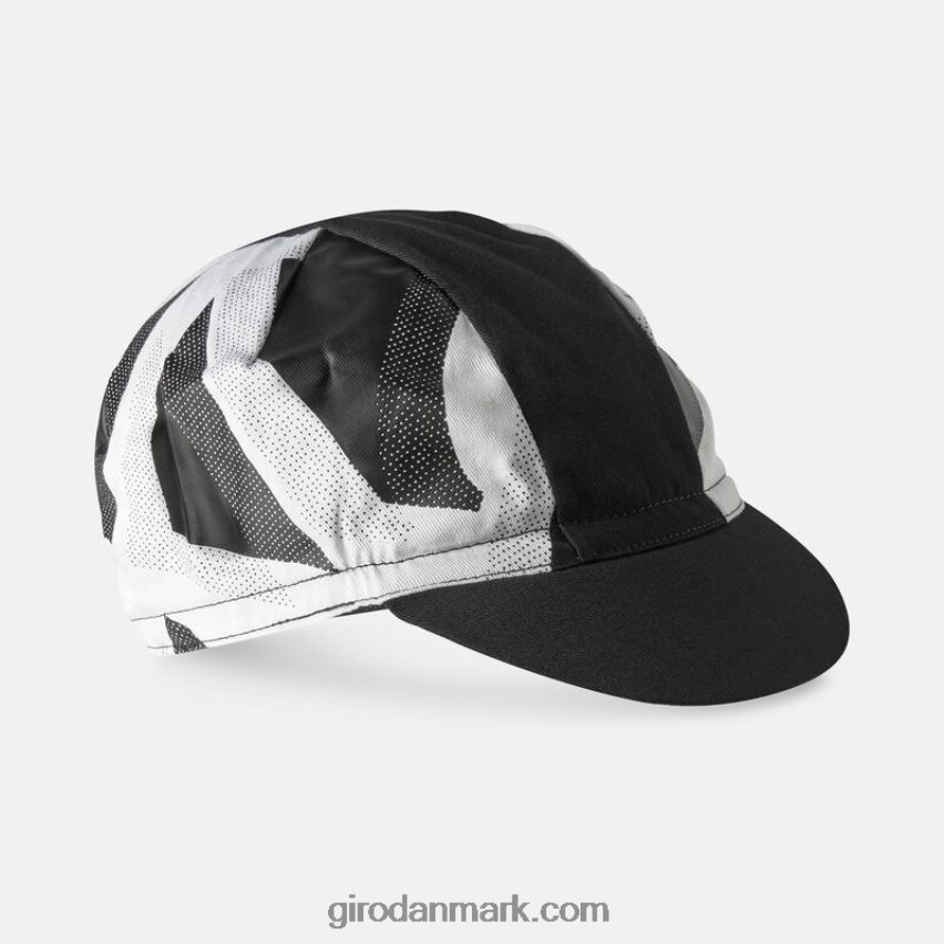 X4ZD8J221 Giro unisex klassisk bomuldshætte sort/hvid afsløring
